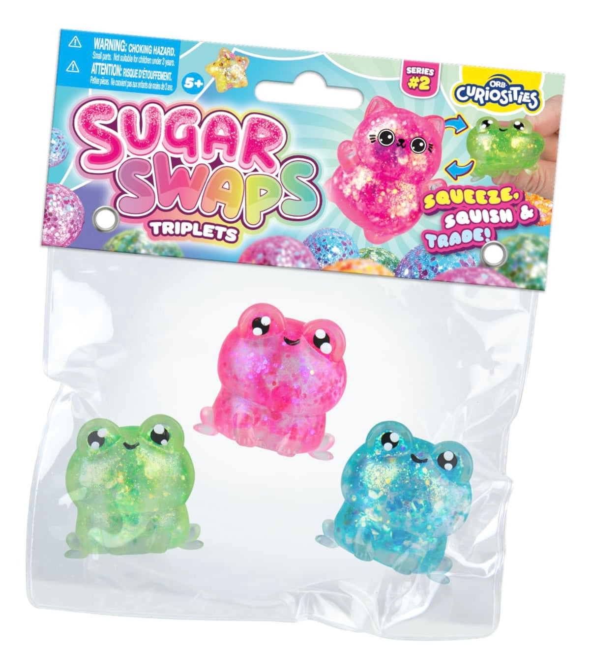 SUGAR SWAPS - TRIPLETS - FROGS