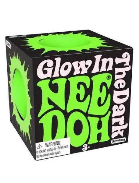 NEEDOH GLOW IN DARK BALL - 1 RANDOM COLOR