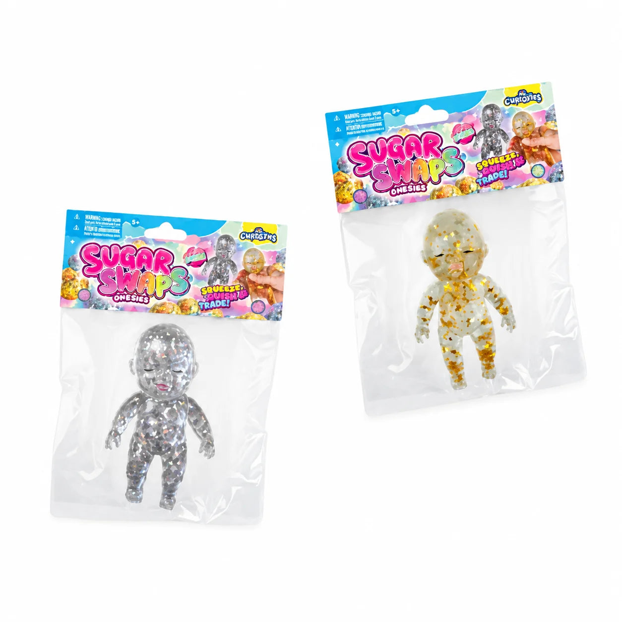 SUGAR SWAP ONESIES - GLITTER