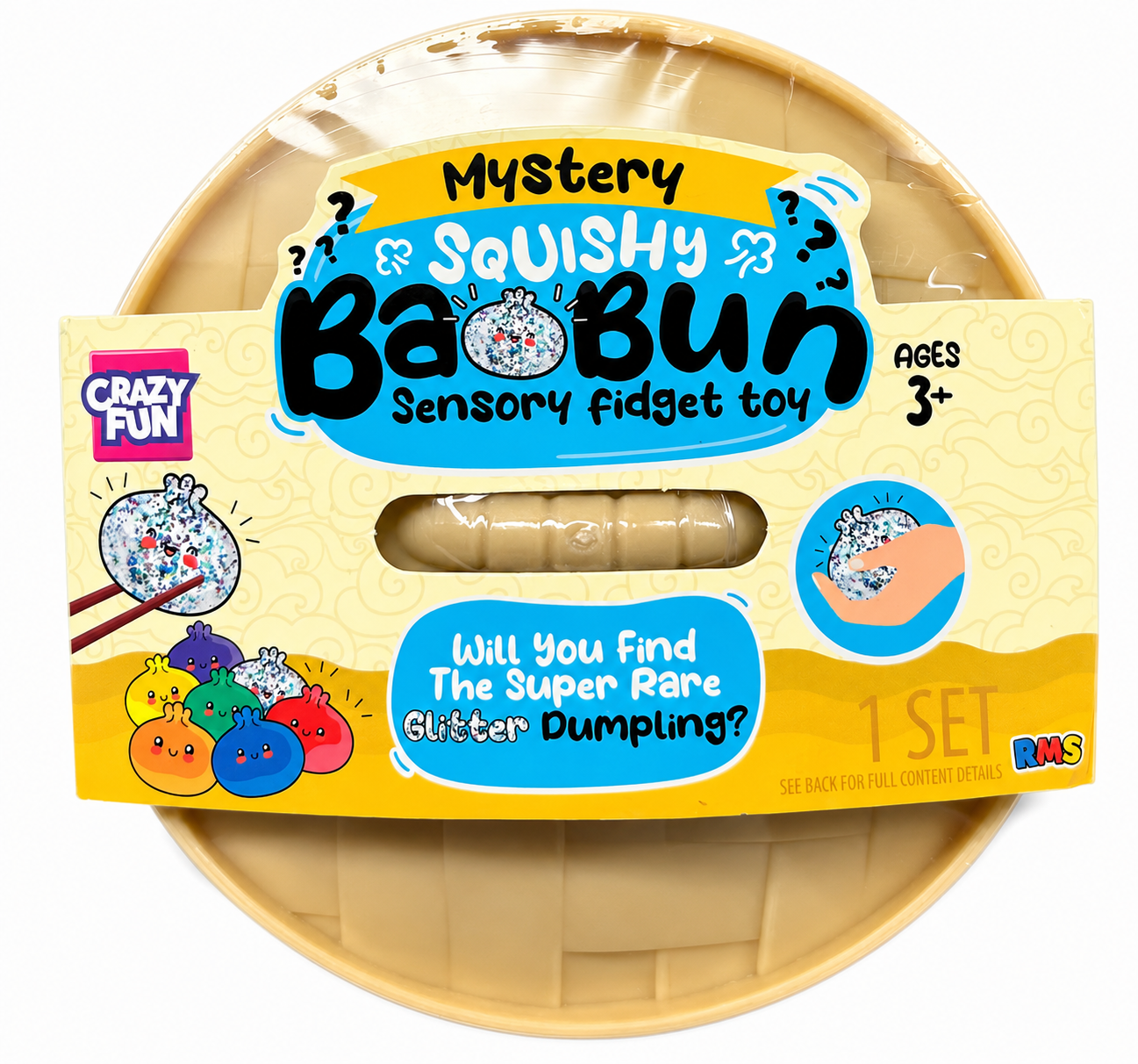 RMS MYSTERY GLITTER BAO BUN
