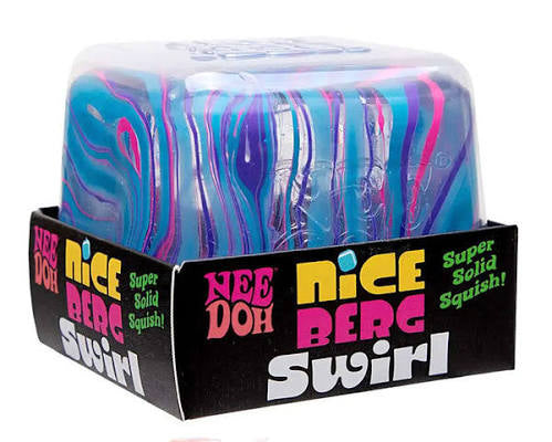 NEEDOH NICE BERG SWIRL - BLUE PURPLE PINK - ALL DESIGNS VARY