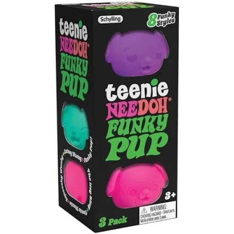 TEENIE FUNKY PUPS- 3 PACK
