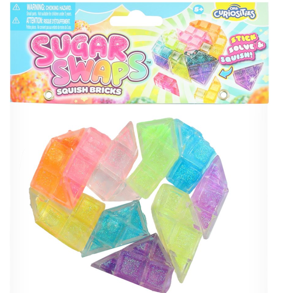 SUGAR SWAP SQUISH BRICKS HEART